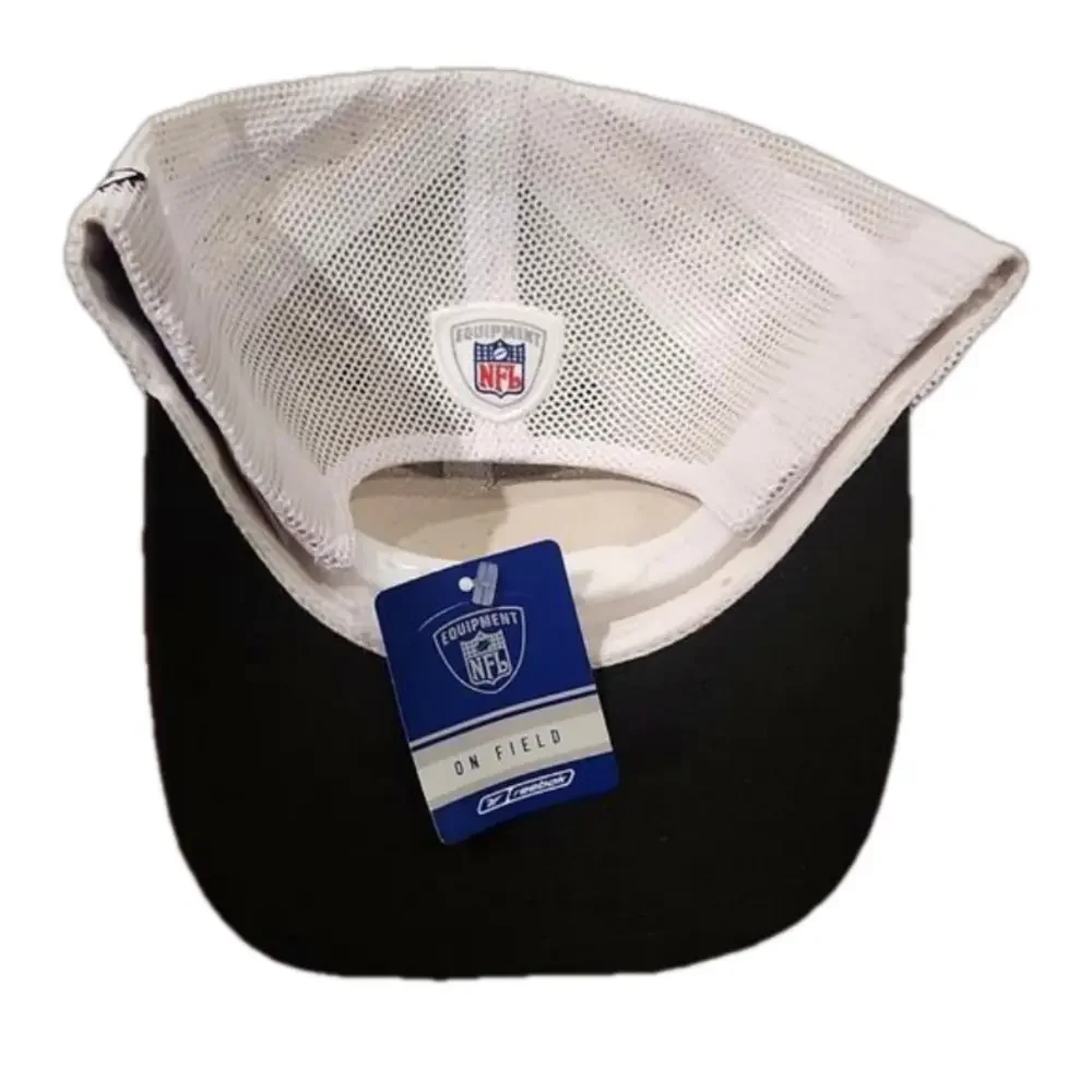 Reebok SF 49ers White Black Red Gold 2002 Vintage NFL Equipment Hat